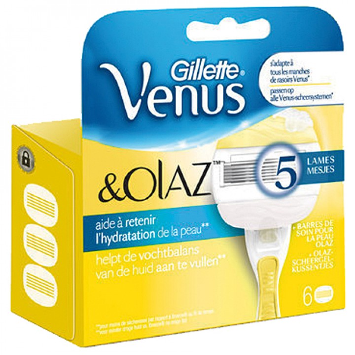 Gillette Women Venus & Olaz 6pc blades